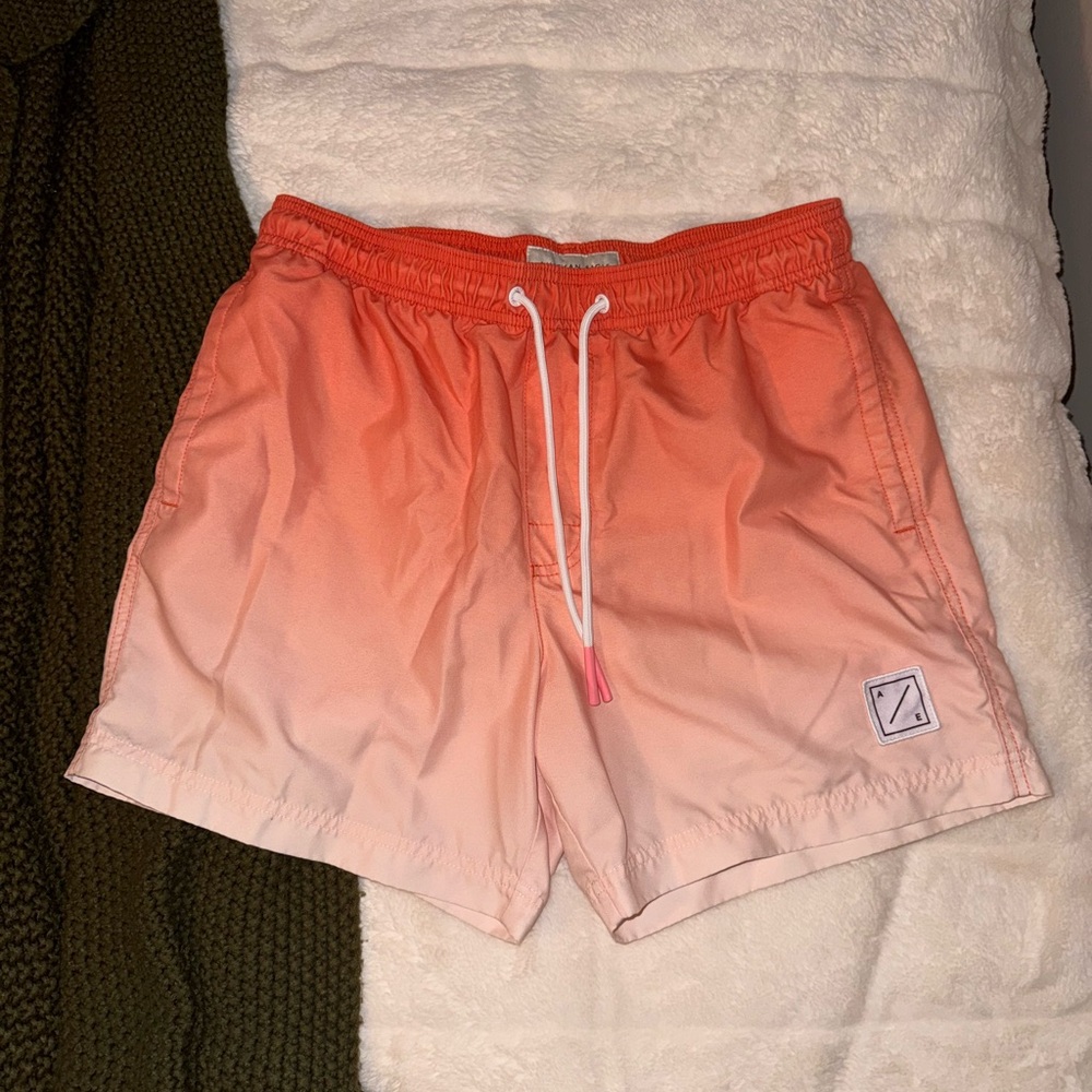 Gradient Orange Men's Shorts
